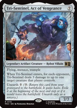 Tri-Sentinel, Act of Vengeance (MSC - Commander: Marvel Super Heroes)