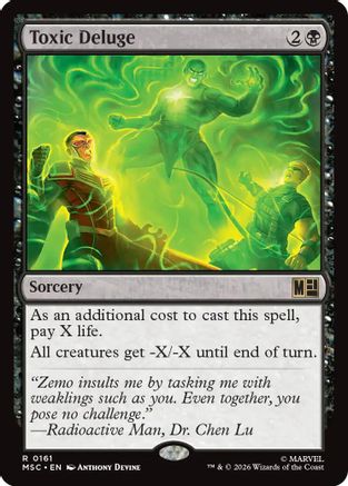 Toxic Deluge (MSC - Commander: Marvel Super Heroes)
