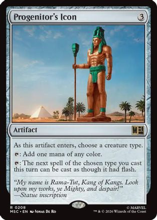 Progenitor's Icon (Surge Foil) (MSC - Commander: Marvel Super Heroes Foil)