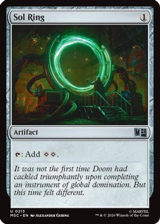 Sol Ring (0213) (MSC - Commander: Marvel Super Heroes)