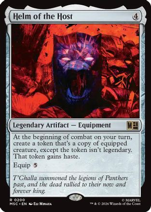 Helm of the Host (MSC - Commander: Marvel Super Heroes)