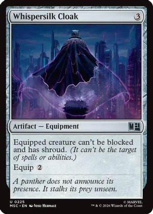 Whispersilk Cloak (MSC - Commander: Marvel Super Heroes)