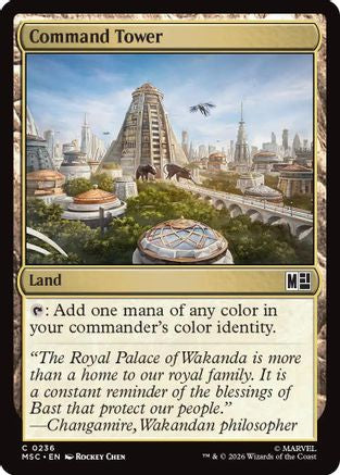 Command Tower (MSC - Commander: Marvel Super Heroes)