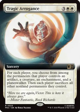 Tragic Arrogance (Extended Art) (MSC - Commander: Marvel Super Heroes)