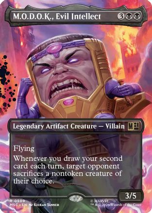 M.O.D.O.K., Evil Intellect (Borderless) (MSC - Commander: Marvel Super Heroes)