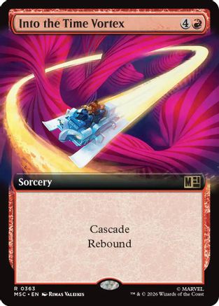 Into the Time Vortex (Extended Art) (MSC - Commander: Marvel Super Heroes)