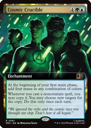 Cosmic Crucible (Extended Art) (MSC - Commander: Marvel Super Heroes)