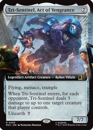 Tri-Sentinel, Act of Vengeance (Extended Art) (MSC - Commander: Marvel Super Heroes)
