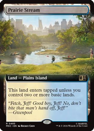 Prairie Stream (Extended Art) (MSC - Commander: Marvel Super Heroes)