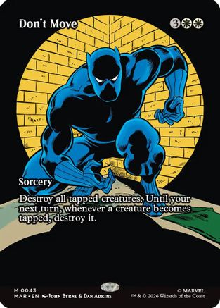 Don't Move (Borderless) (MAR - Marvel Universe Eternal-Legal)