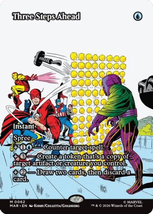 Three Steps Ahead (Borderless) (MAR - Marvel Universe Eternal-Legal)