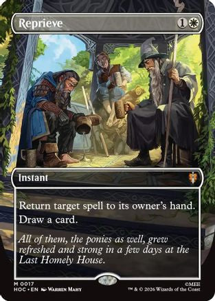Reprieve (Borderless) (HOC - The Hobbit: Eternal-Legal Foil)
