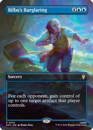 Bilbo's Burglaring (Borderless) (HOC - The Hobbit: Eternal-Legal)