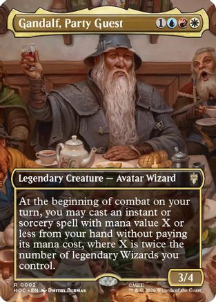 Gandalf, Party Guest (Borderless) (HOC - The Hobbit: Eternal-Legal)