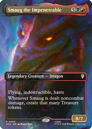 Smaug the Impenetrable (Borderless) (HOC - The Hobbit: Eternal-Legal Foil)