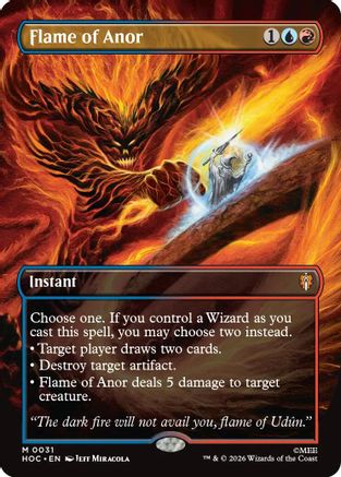 Flame of Anor (Borderless) (HOC - The Hobbit: Eternal-Legal)