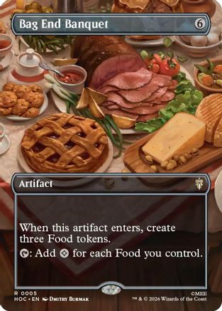 Bag End Banquet (Borderless) (HOC - The Hobbit: Eternal-Legal)
