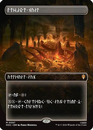 Treasure Vault (Borderless) (Dwarvish) (HOC - The Hobbit: Eternal-Legal)