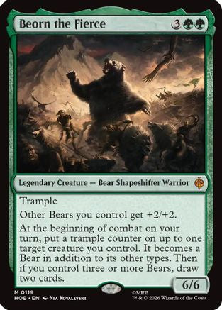 Beorn the Fierce (HOB - The Hobbit)