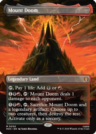 Mount Doom (Borderless) (HOC - The Hobbit: Eternal-Legal)
