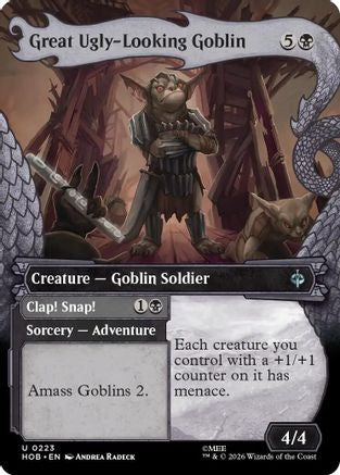 Great Ugly-Looking Goblin (Showcase) (HOB - The Hobbit Foil)
