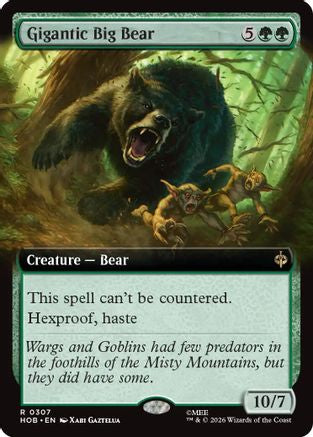 Gigantic Big Bear (Extended Art) (HOB - The Hobbit)