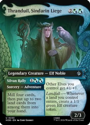 Thranduil, Sindarin Liege (Showcase) (HOB - The Hobbit)