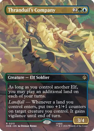 Thranduil's Company (Borderless) (HOB - The Hobbit Foil)