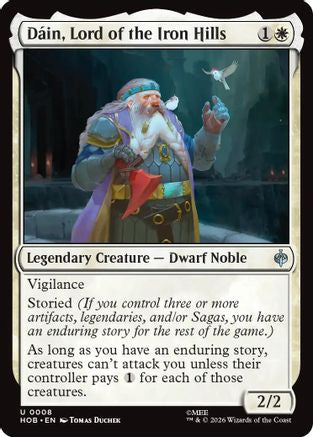Dain, Lord of the Iron Hills (HOB - The Hobbit Foil)
