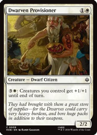 Dwarven Provisioner (HOB - The Hobbit Foil)