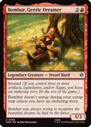 Bombur, Gentle Dreamer (HOB - The Hobbit Foil)