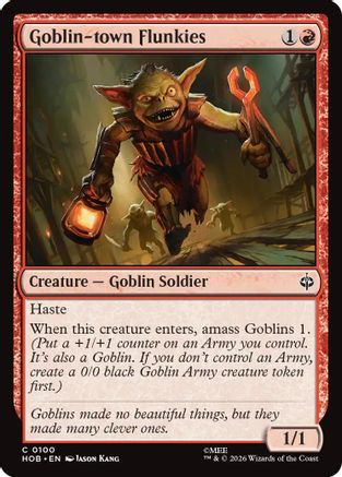 Goblin-town Flunkies (HOB - The Hobbit Foil)