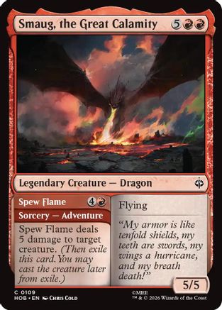 Smaug, the Great Calamity (HOB - The Hobbit Foil)