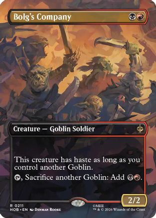 Bolg's Company (Borderless) (HOB - The Hobbit)