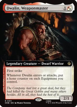 Dwalin, Weaponmaster (Extended Art) (HOB - The Hobbit)