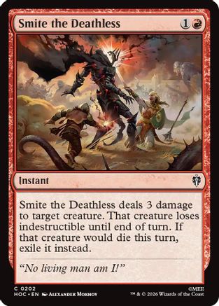 Smite the Deathless (HOC - The Hobbit: Eternal-Legal)