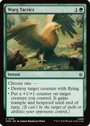 Warg Tactics (HOB - The Hobbit Foil)