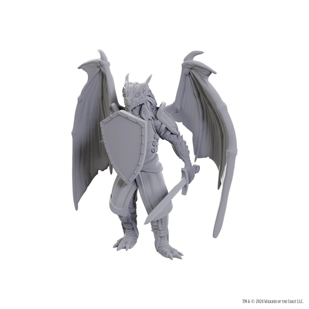 D&D Nolzur`s Marvelous Unpainted Miniatures: W25 Dragonborn of Bahamut