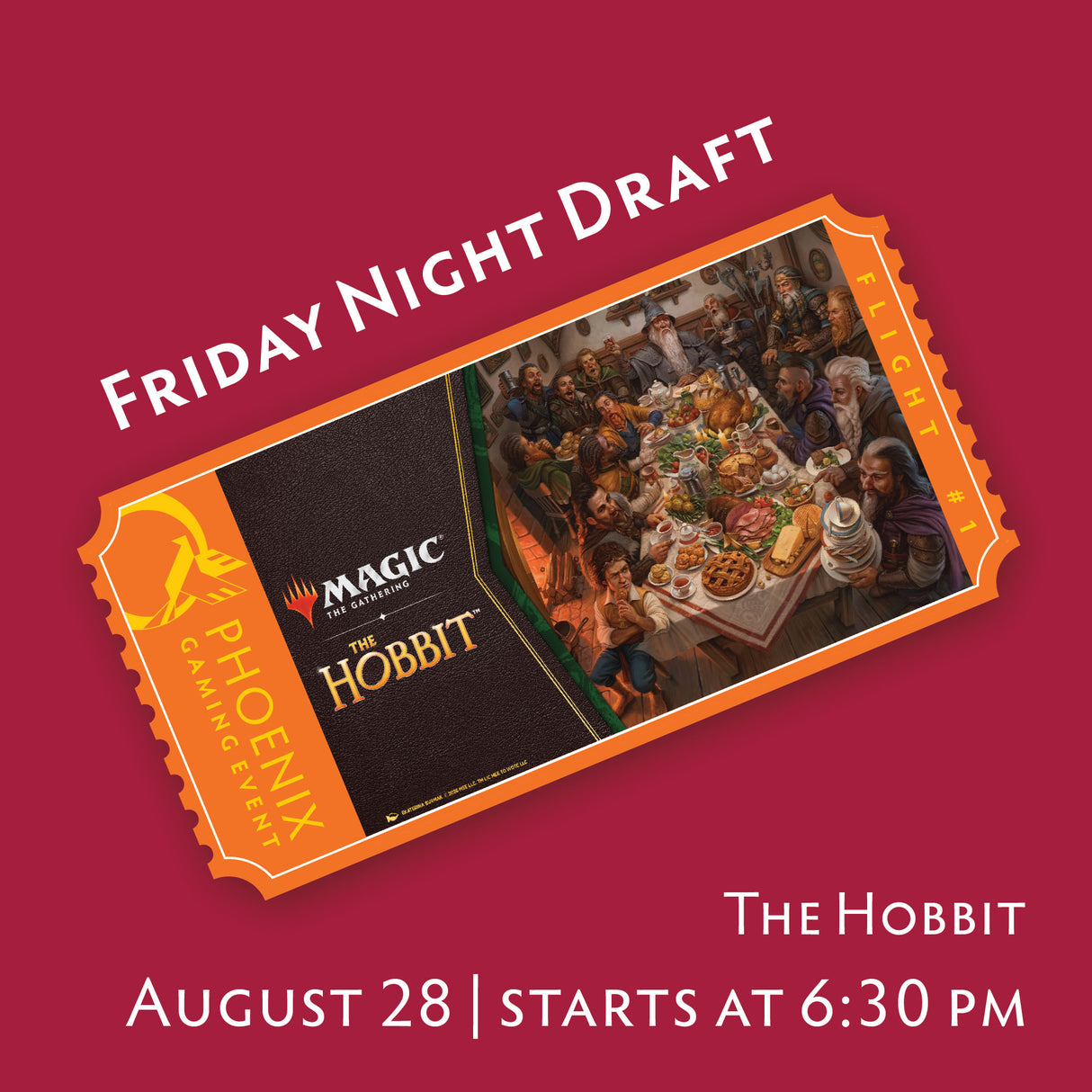 Friday Night Magic Draft - The Hobbit | August 28 ticket