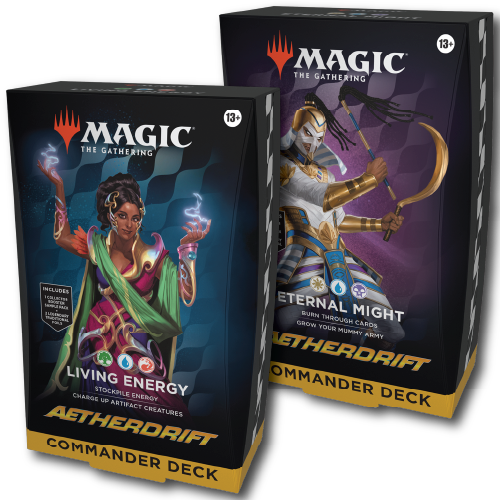 Aetherdrift Commander Decks