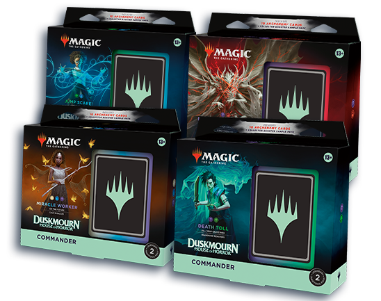 mtg otj commander decks Duskmourn Commander Decks