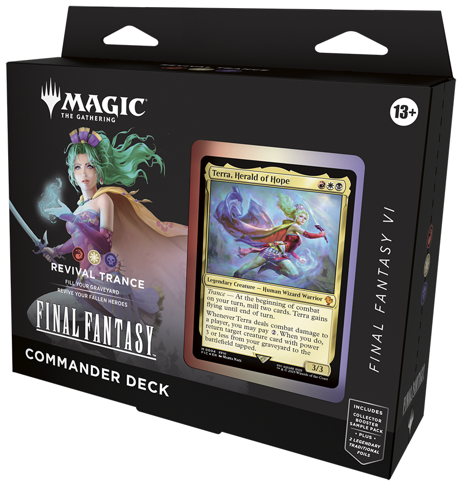 Magic Final Fantasy Commander Decks