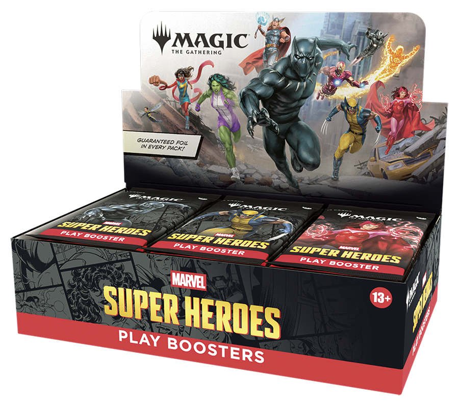Magic the Gathering | Marvel Super Heroes Play Booster Box (Preorder)