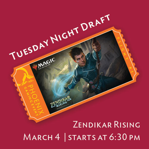 Tuesday Night Draft - Zendikar Rising (March 04) Ticket