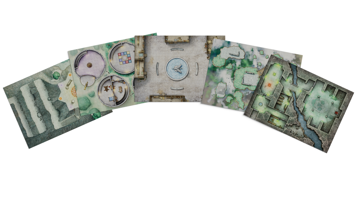 D&D Arcana Unleashed Map Pack