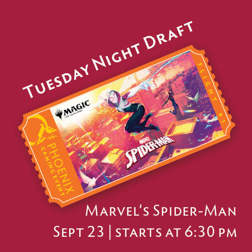 Tuesday Night Draft - Marvel's Spider-Man | September 23 Ticket