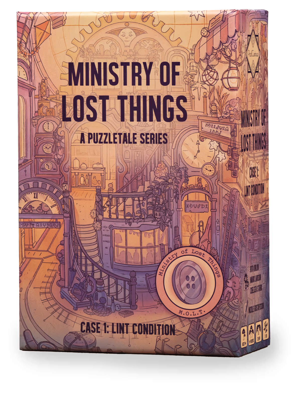 Ministry of Lost Things Case 1: Lint Condition