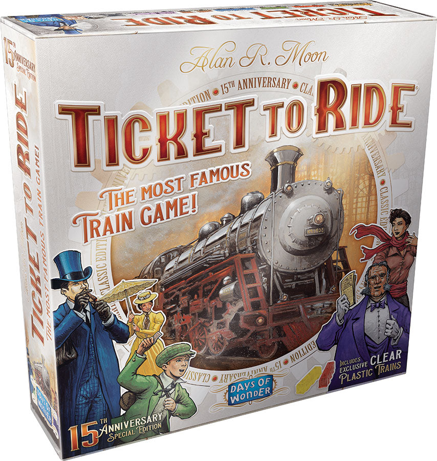 Ticket to Ride Board Game 15th Anniversay Edition