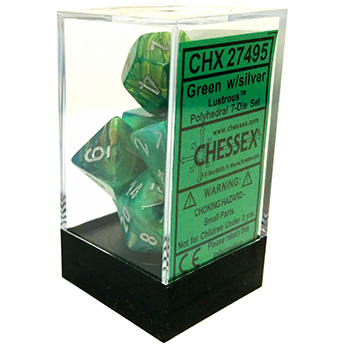 Lustrous: Poly Green/Silver (7)