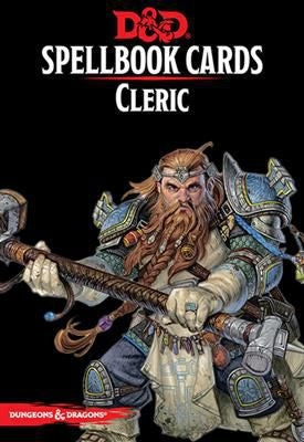 D&D Spellbook Cards - Cleric Deck (149 cards)